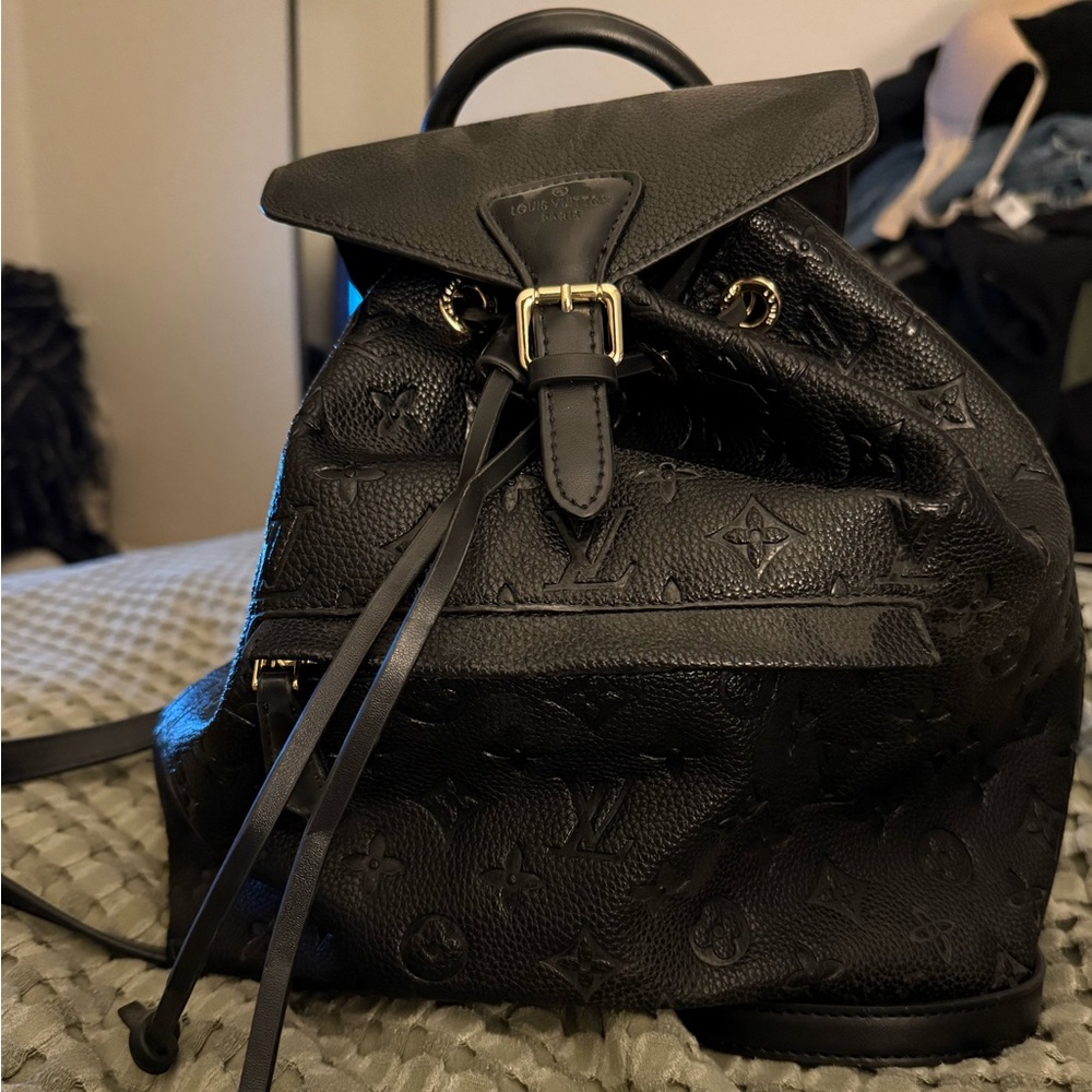Backpack black lux